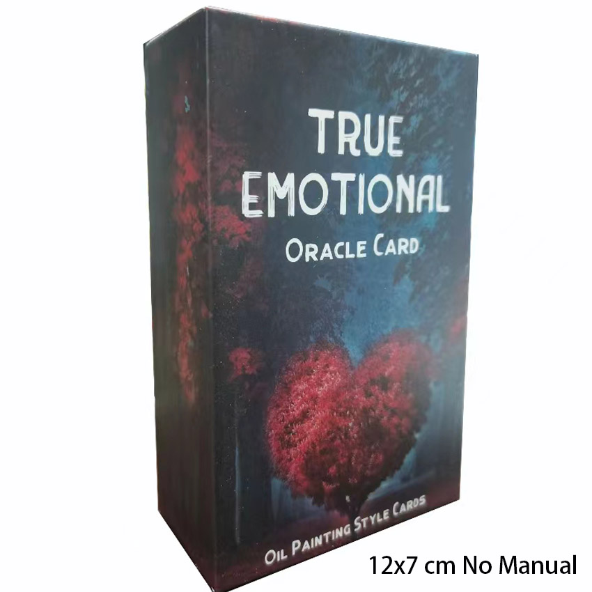 Tarot Cards Deck With Guidebook - 12x7 cm True Emotional Oracle Card