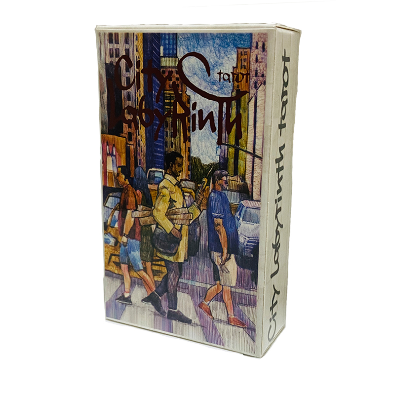 City Labyrinth Tarot Cards 78  - đánh giá và giá Tarot Cards Deck With Guidebook