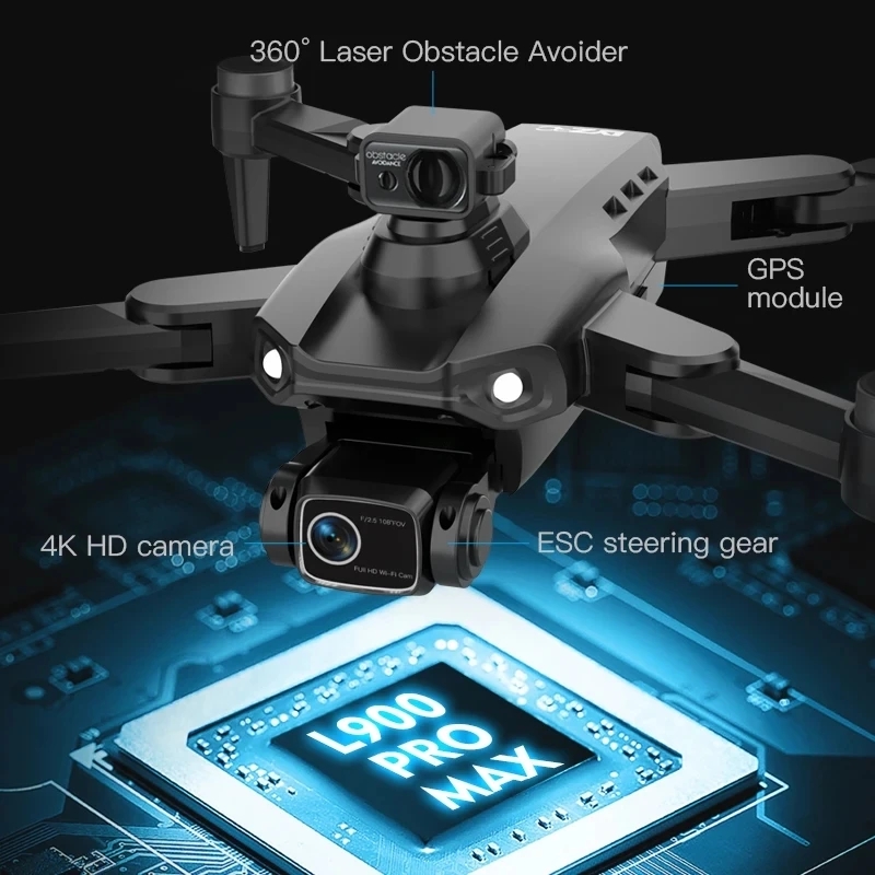L900 Pro MAX GPS Drone 4K Prof - đánh giá và giá Fpv Brushless Rc Drone 4K