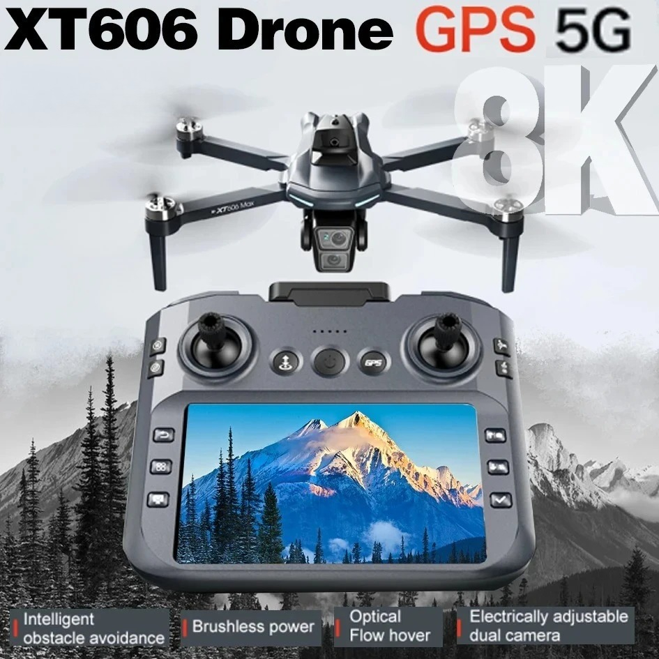 Original XT606 Drone Professio - đánh giá và giá Fpv Brushless Rc Drone 4K