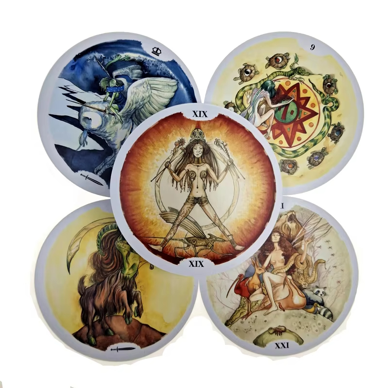 New Style Circle Of Life Tarot - đánh giá và giá Tarot Cards Deck With Guidebook