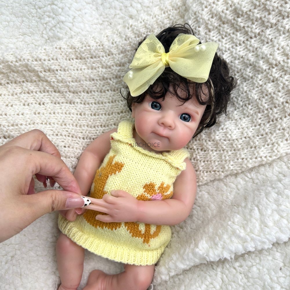Mini 12Inch Open Eyes Bettie w - đánh giá và giá Reborn Baby Doll Silicone Realistic