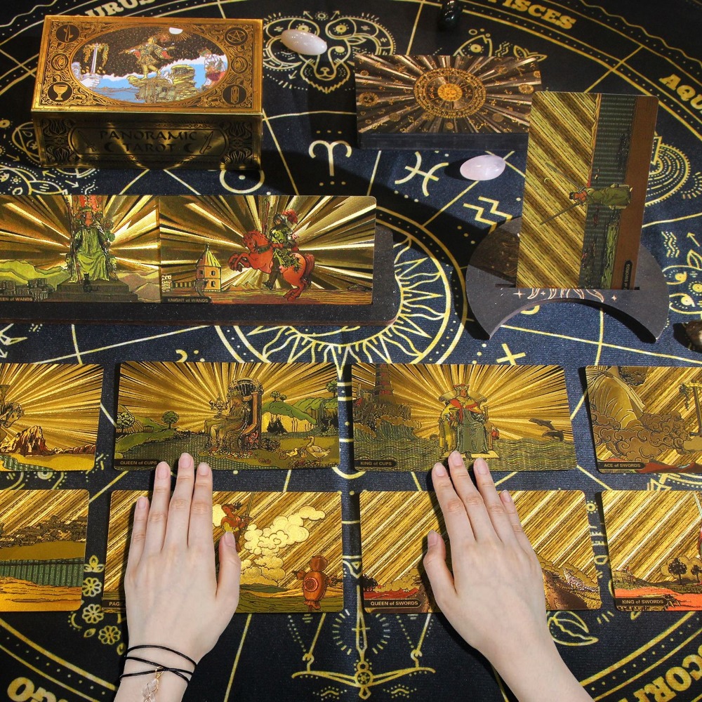 Classic Panoramic Rider Waite  - đánh giá và giá Tarot Cards Deck With Guidebook