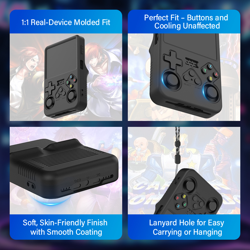 Case R36s Protective case For  - đánh giá và giá Retro Handheld Game Console R36S