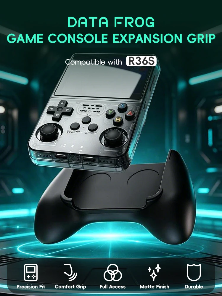 Data Frog R36S Game Grip Ergon - đánh giá và giá Retro Handheld Game Console R36S