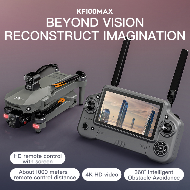 KF100 MAX GPS Drone 4K Camera  - đánh giá và giá Fpv Brushless Rc Drone 4K