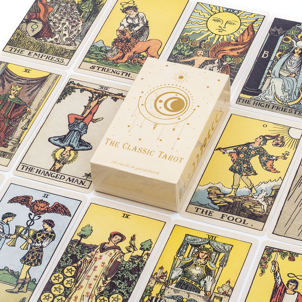 The Classic Tarot Board Game F - đánh giá và giá Tarot Cards Deck With Guidebook