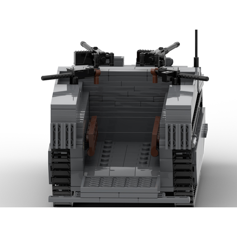 LVT-4 Modern Military Tanks Mo - đánh giá và giá Lego Compatible Military Tank