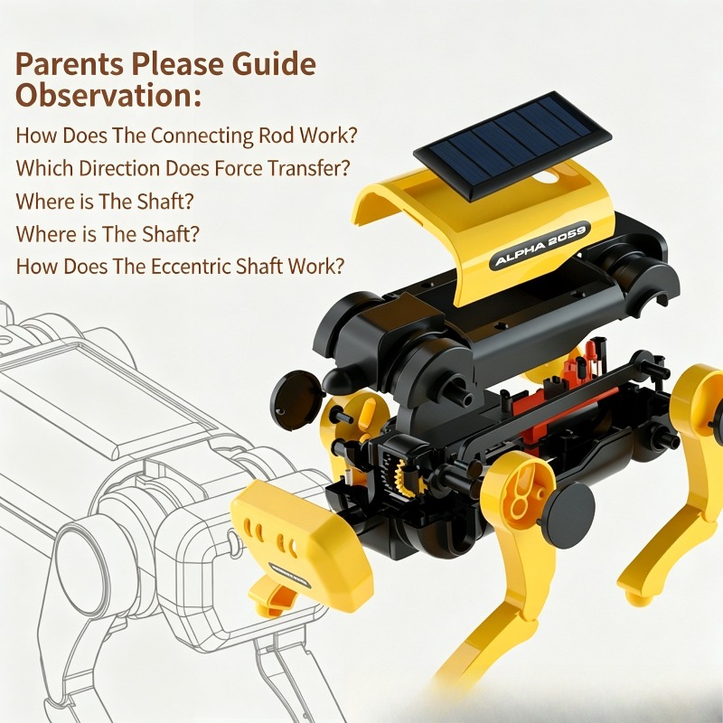 DIY Solar Powered Walking Mech - đánh giá và giá Stem Solar Robot Kit For Kids