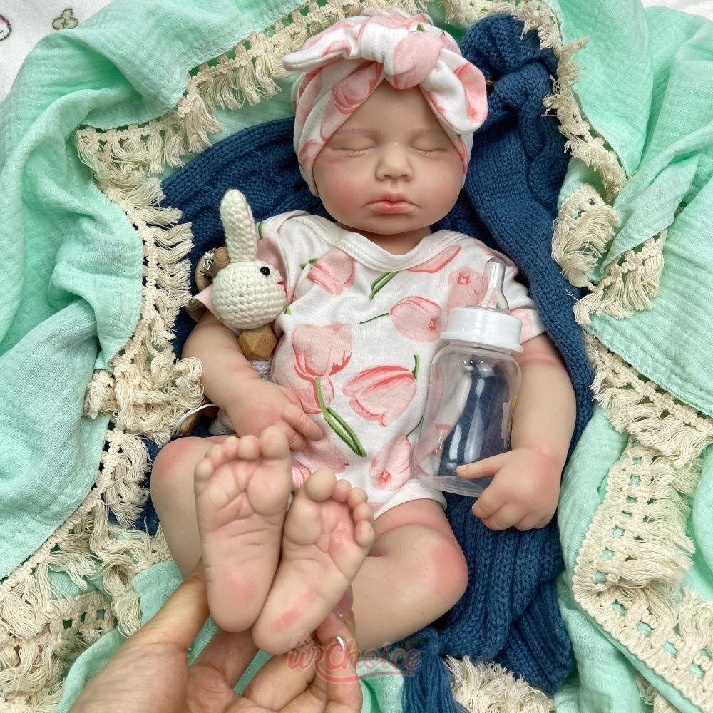 Handmade Realistic Skin Veins  - đánh giá và giá Reborn Baby Doll Silicone Realistic