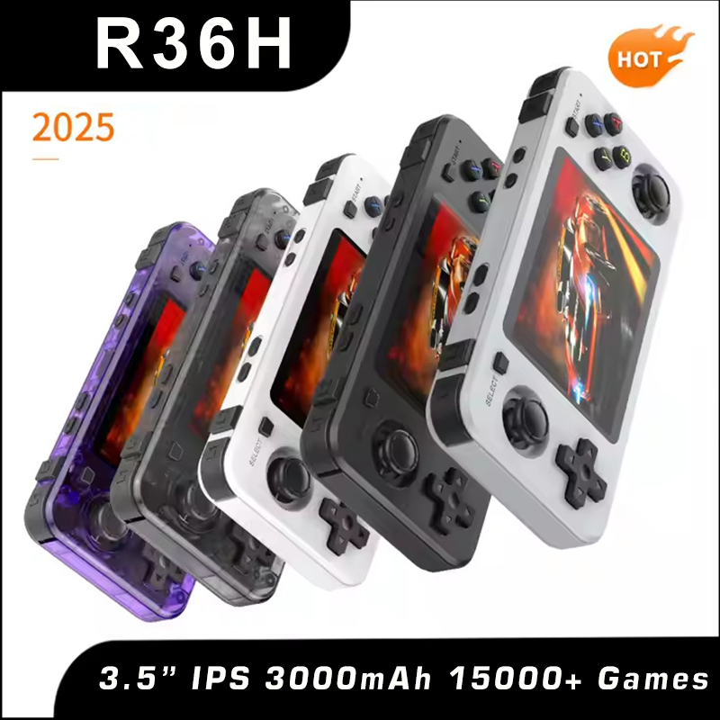 New R36H Retro Handheld Consol - đánh giá và giá Retro Handheld Game Console R36S