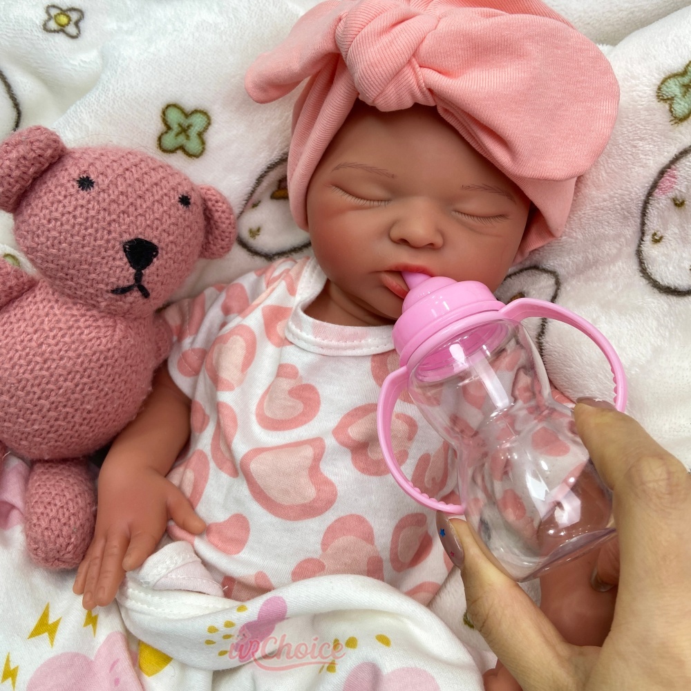 18inch Washable Silicone Rebor - đánh giá và giá Reborn Baby Doll Silicone Realistic